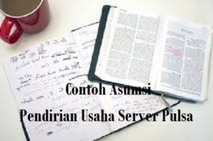 Contoh Asumsi Pendirian Usaha Server Pulsa