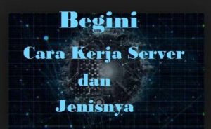Begini Cara Kerja Server dan Jenisnya